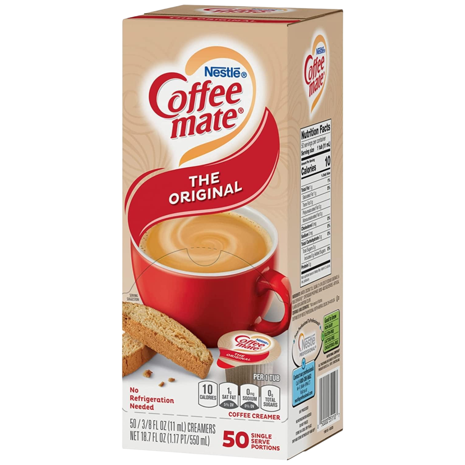 Coffee-Mate The Original Liquid Creamer Singles - 0.375fl.oz (11ml)