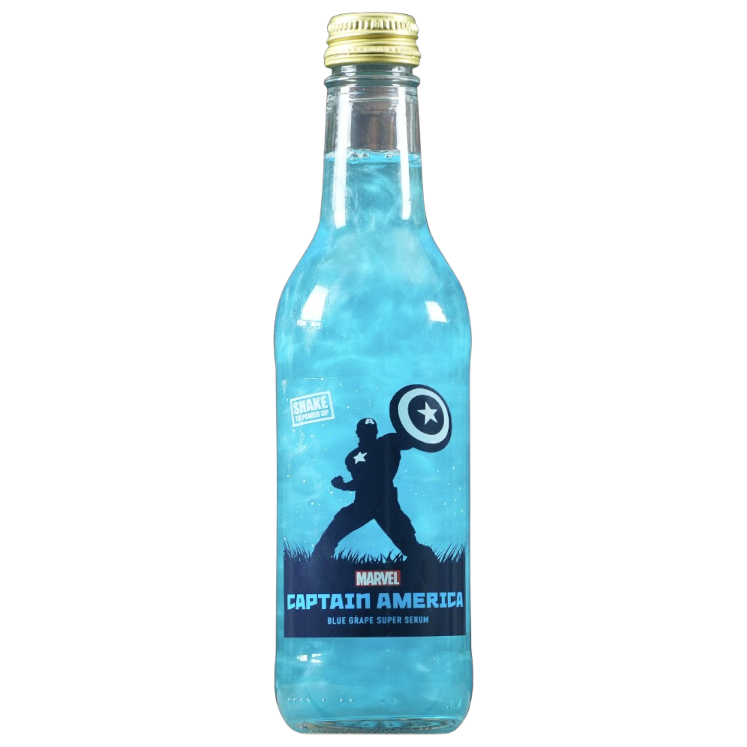 Marvel Captain America Blue Grape Super Serum Sugar Free - 11.2fl.oz (330ml)