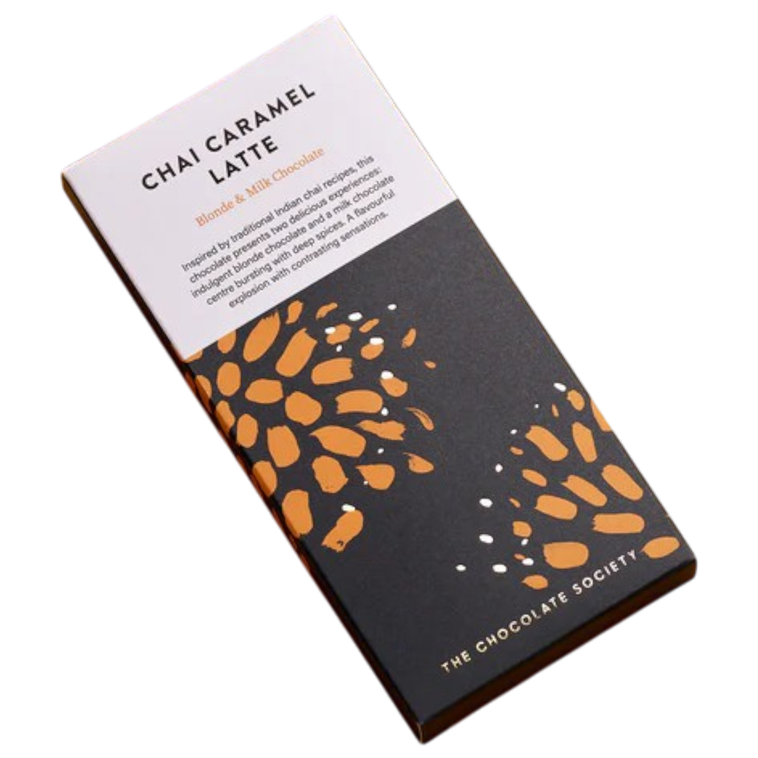 The Chocolate Society Chai Caramel Latte Share Bar - 2.82oz (80g)