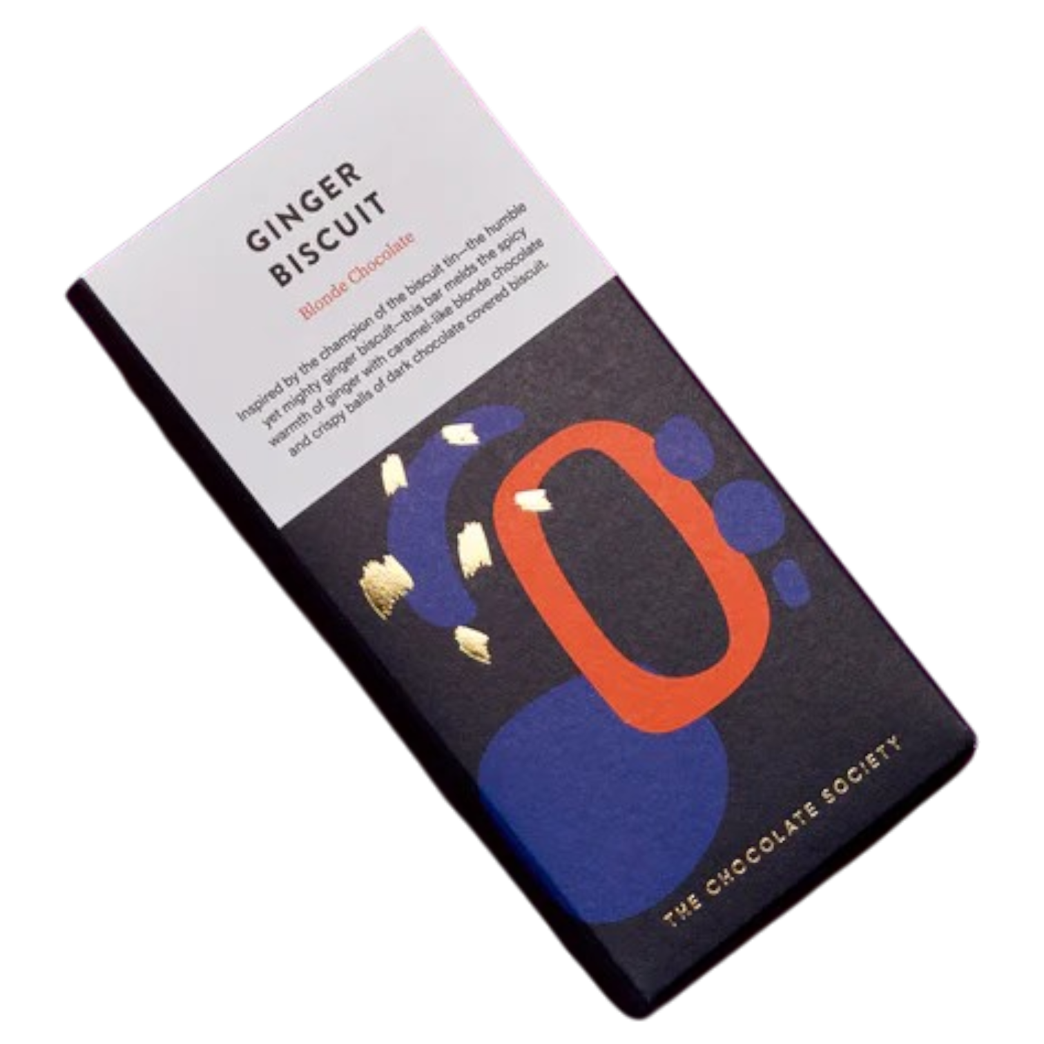 The Chocolate Society Ginger Biscuit Share Bar - 2.82oz (80g)