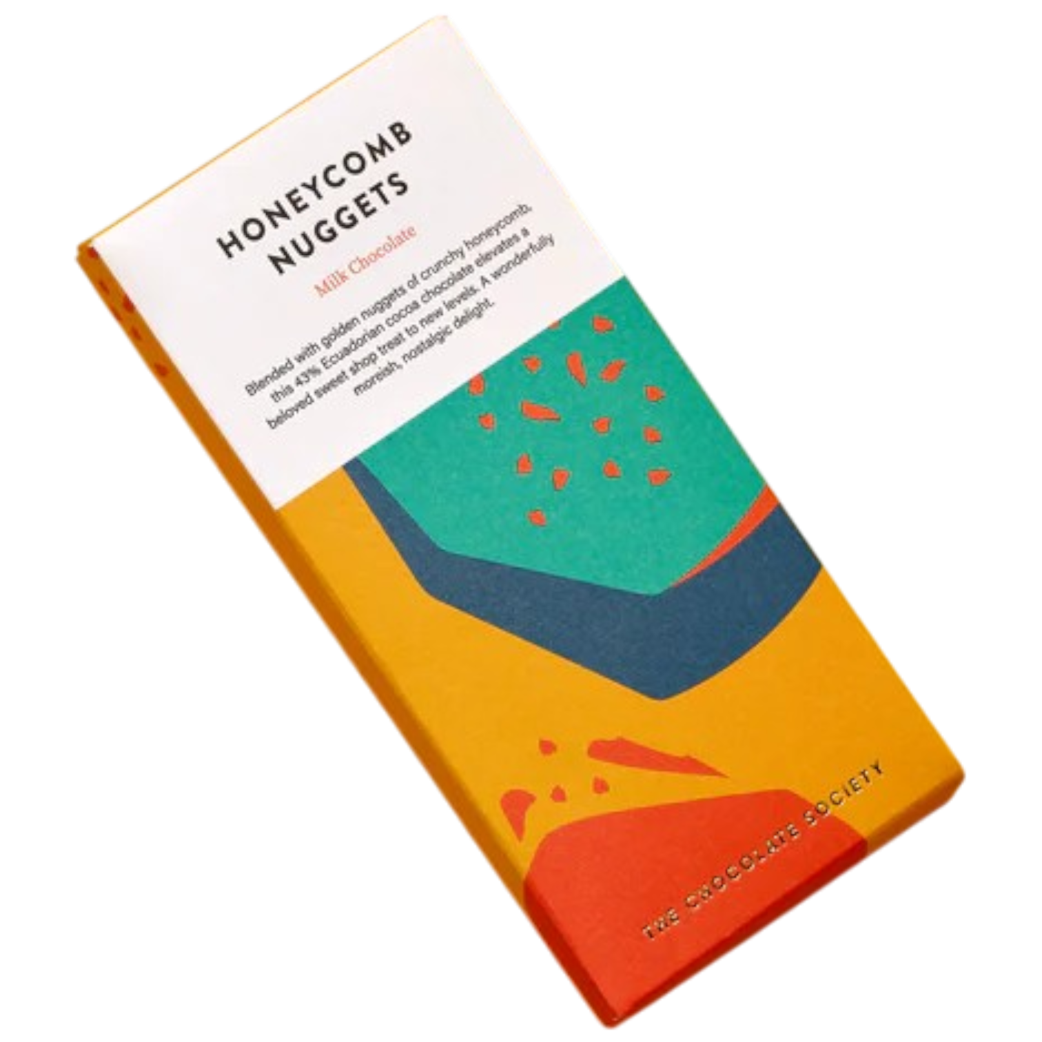 The Chocolate Society Honeycomb Nuggets Share Bar - 2.82oz (80g)