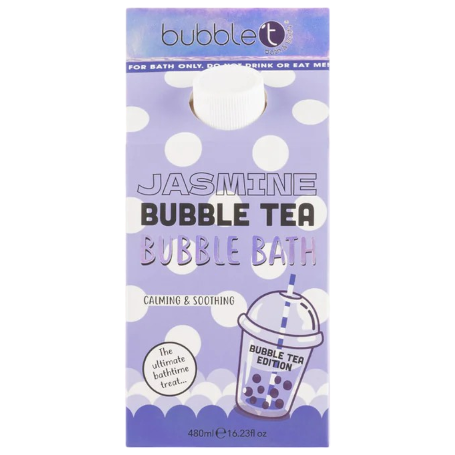 Bubble T Jasmine Bubble Tea Bubble Bath - 16.23fl.oz (480ml)