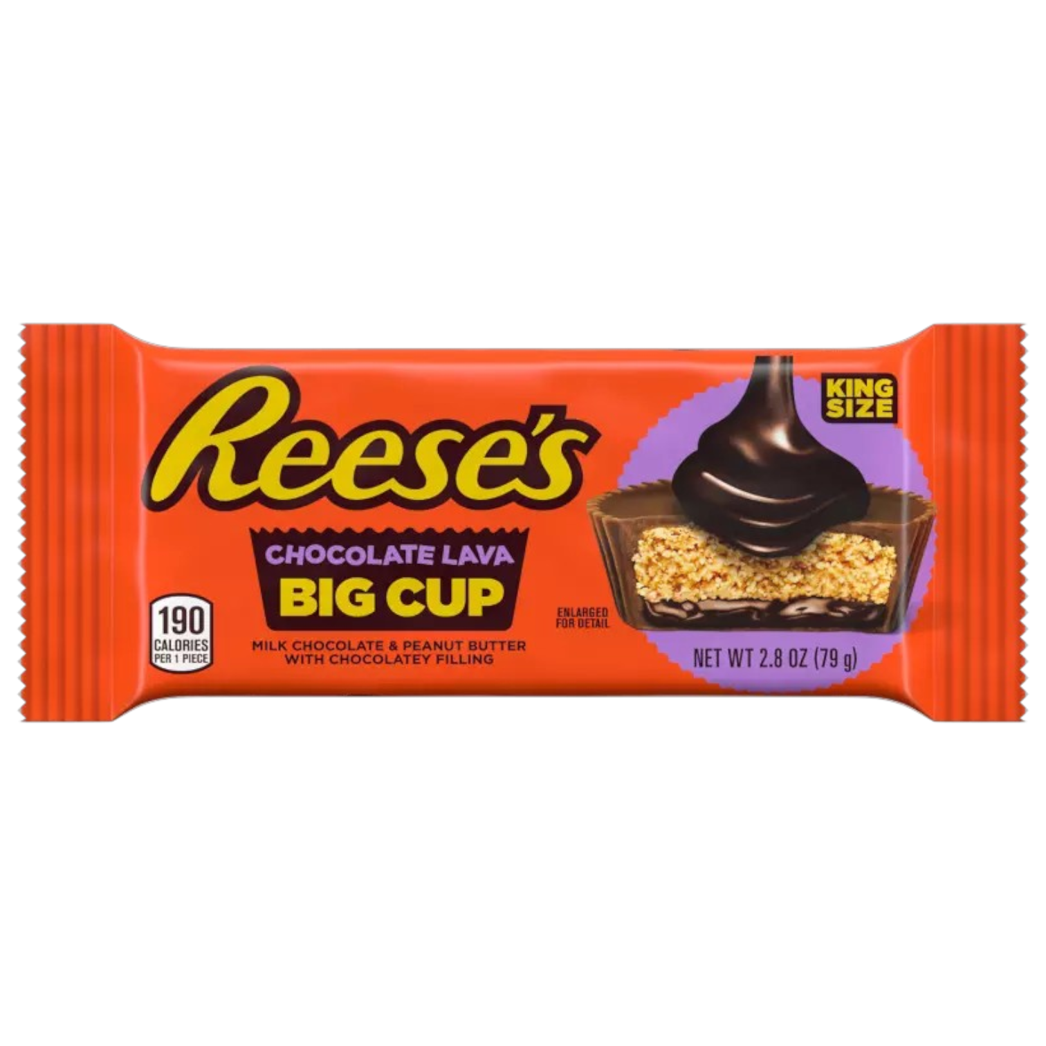 Reese's Chocolate Lava Big Cup KING SIZE - 2.8oz (79g)