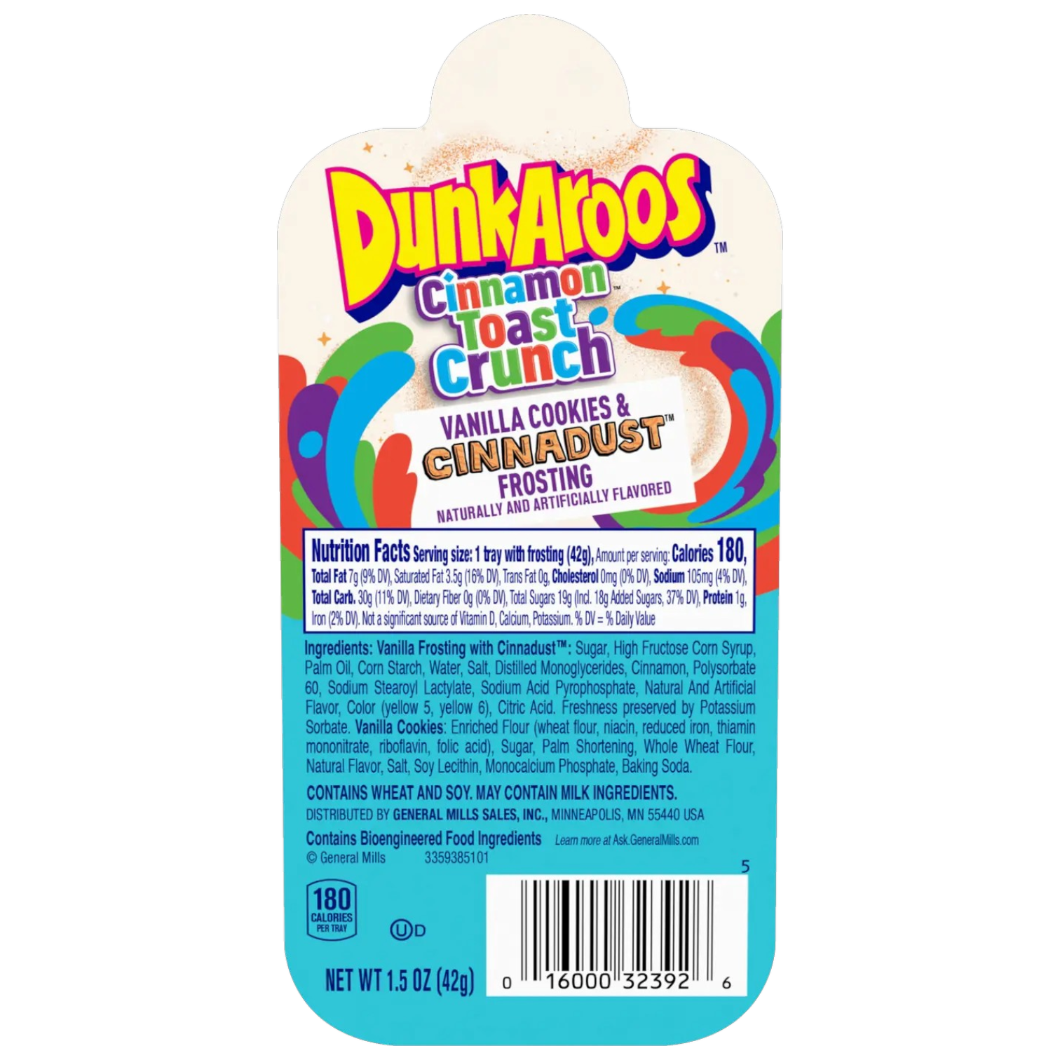 Dunkaroos Cinnamon Toast Crunch - 1.5oz (42g)
