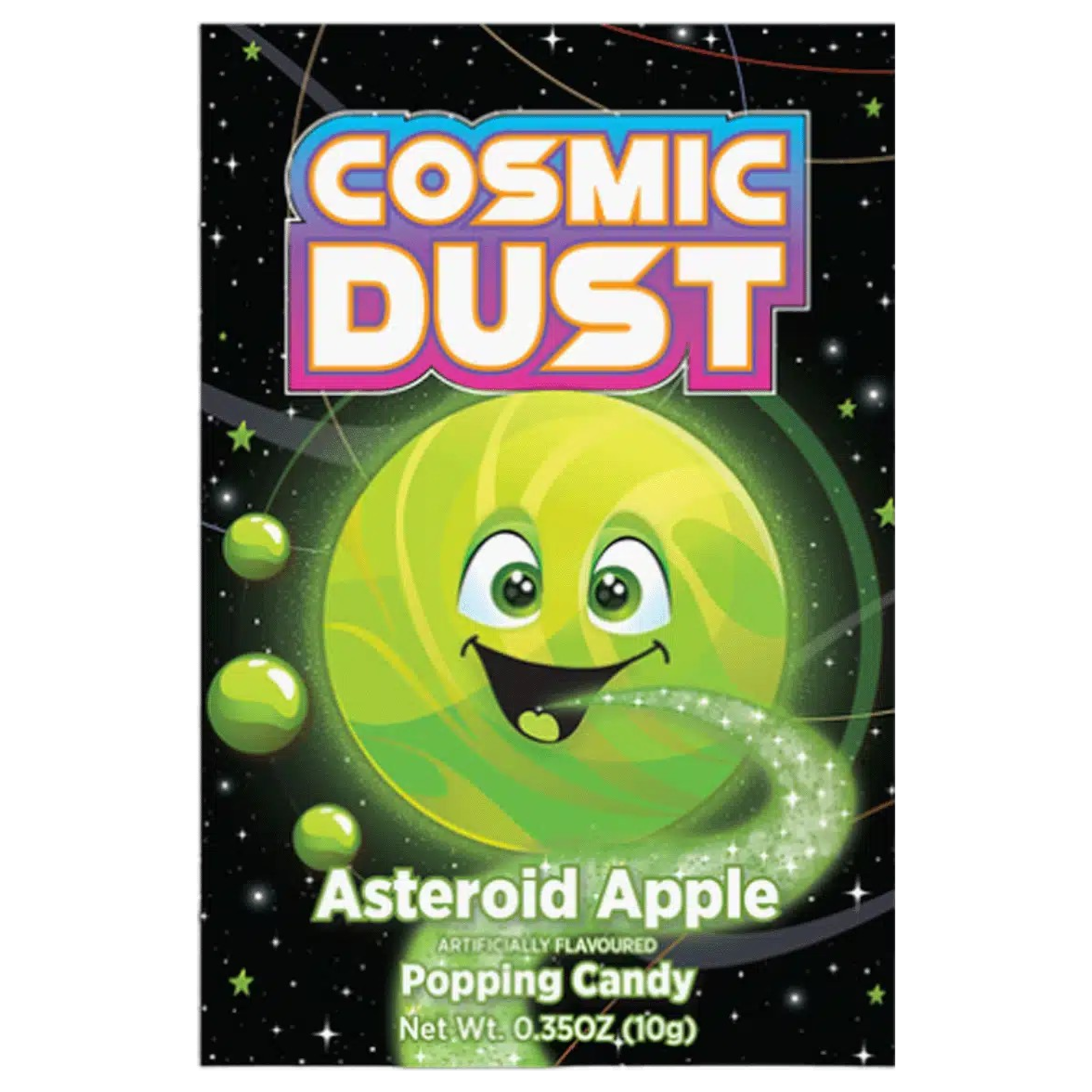 Cosmic Dust Popping Candy Asteroid Apple - 0.35oz (10g)