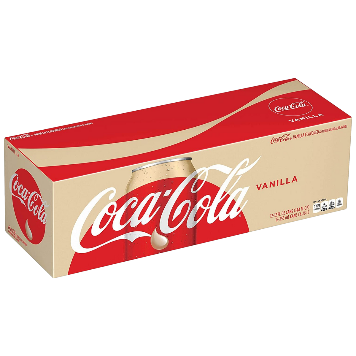Coca Cola Vanilla - 12fl.oz (355ml) – Poppin Candy