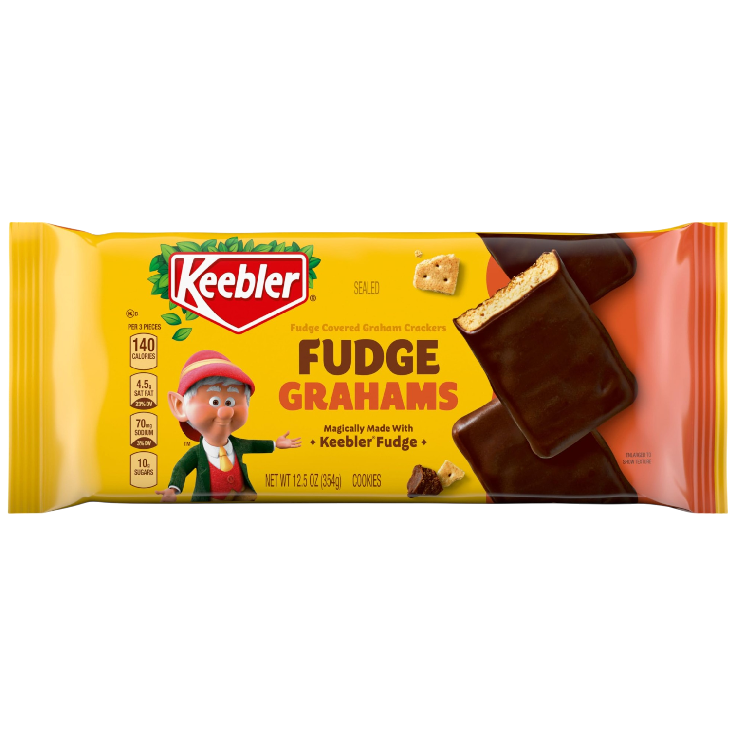Keebler Fudge Grahams Family Size - 12.5oz (354g)