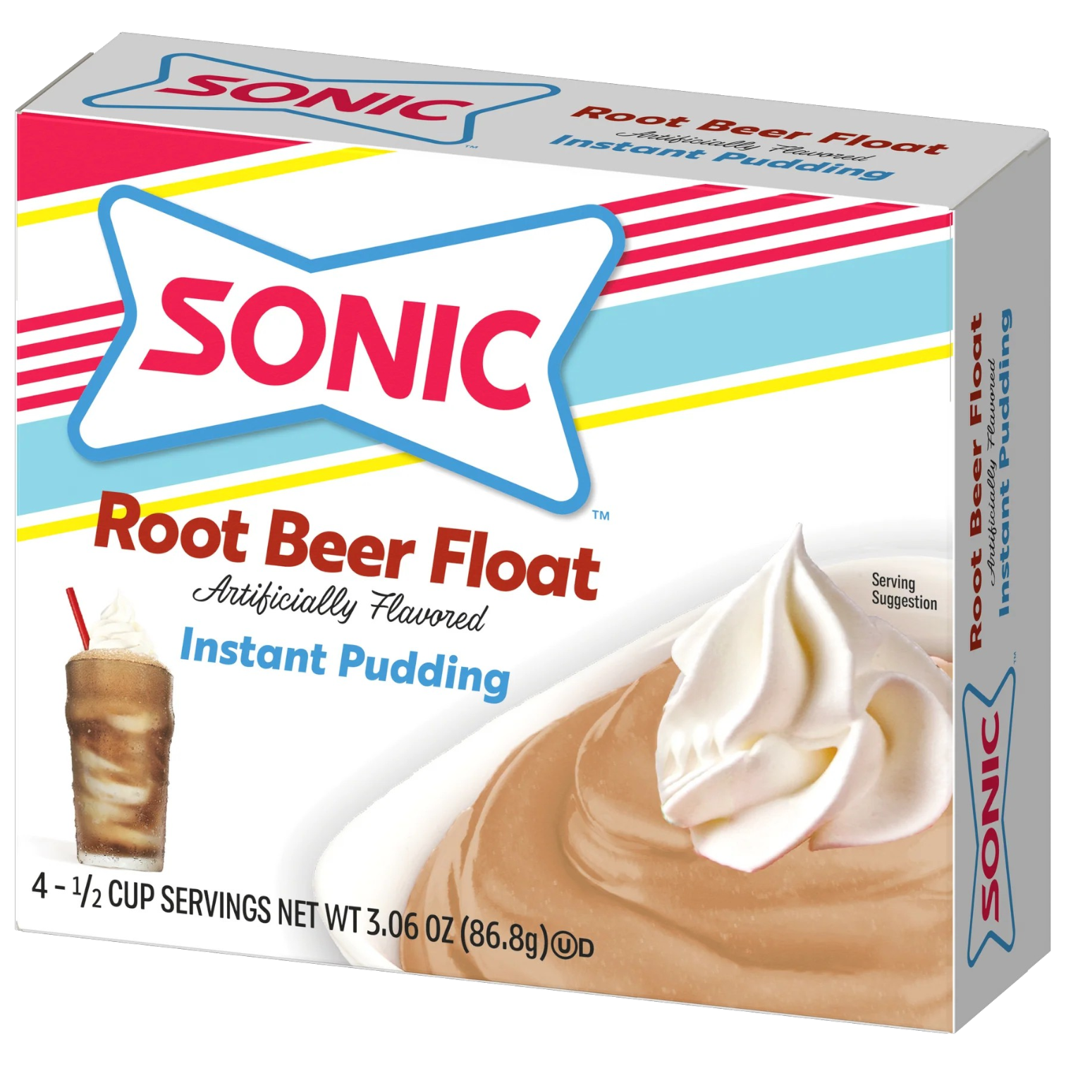Sonic Root Beer Float Instant Pudding - 3.06oz (86.8g)