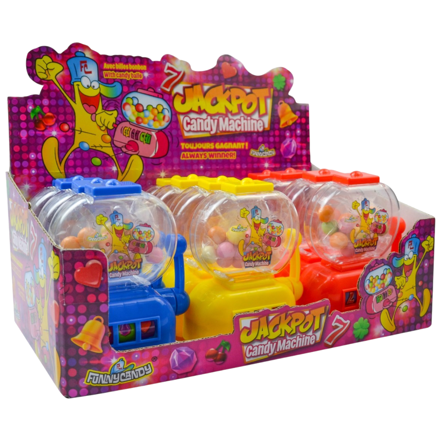 Funny Candy Jackpot Candy Machine (SINGLE) - 1.06oz (30g)