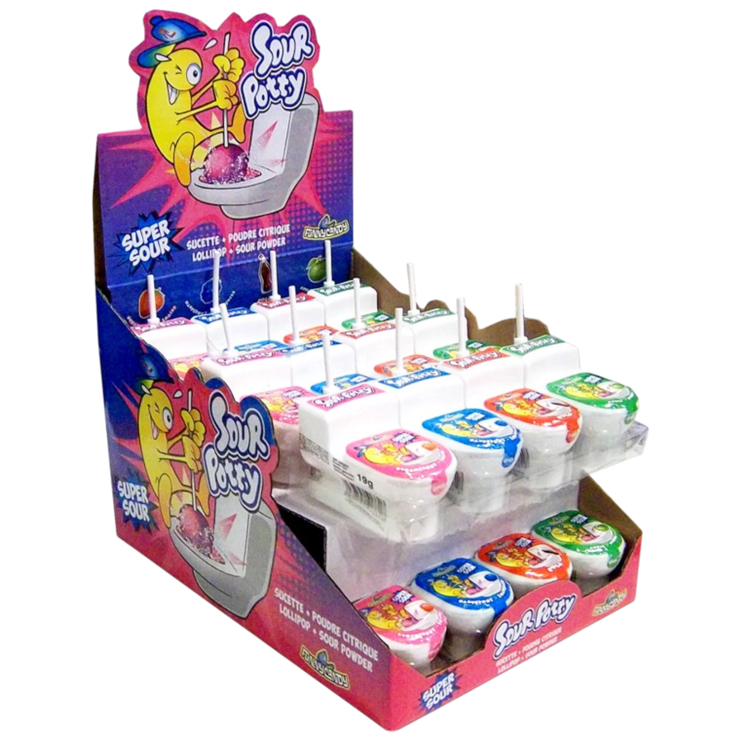 Funny Candy Sour Potty SINGLE - 0.67oz (19g)