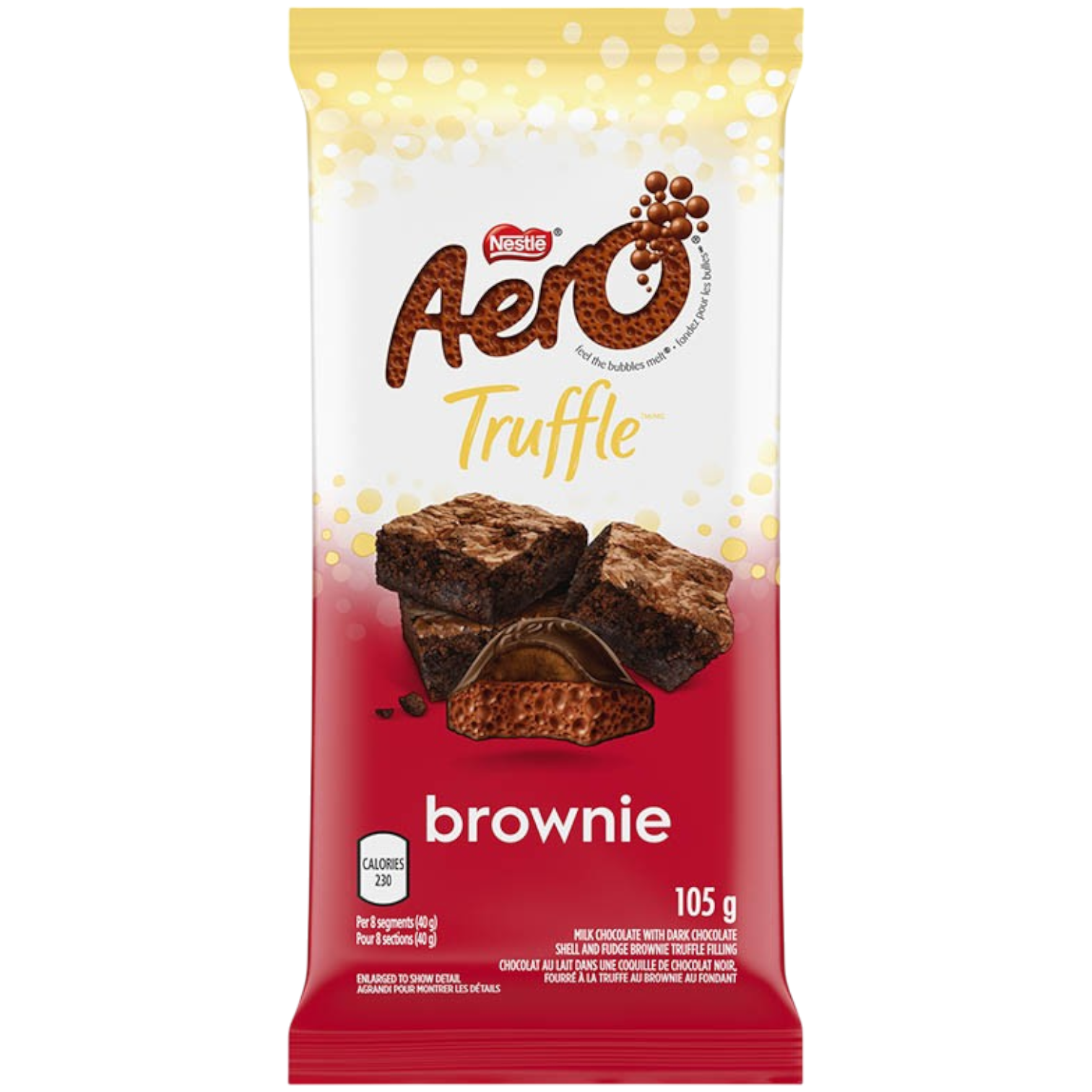 Aero Truffle Brownie Chocolate Block (Canada) - 3.70oz (105g)