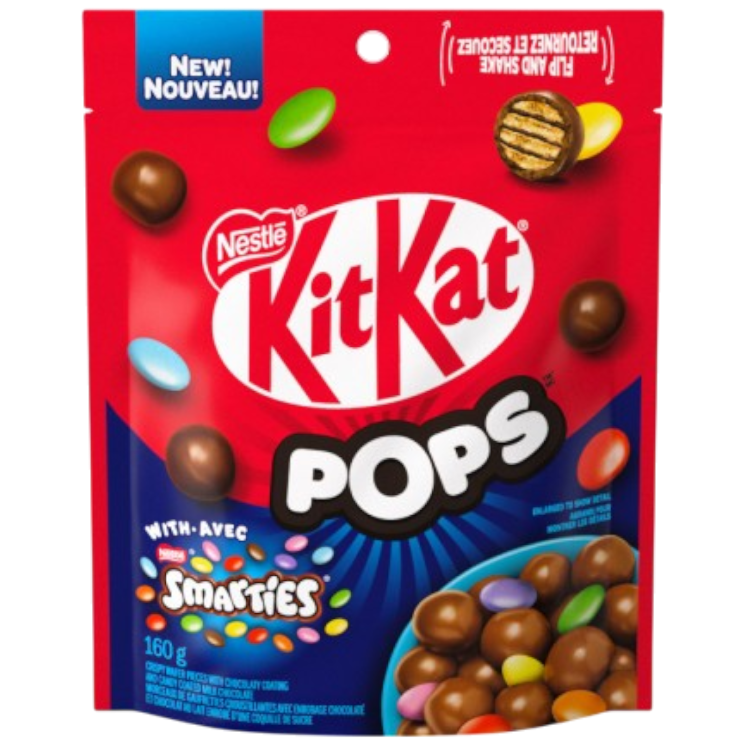 Kit Kat Pops with Smarties Share Bag (Canada) - 5.64oz (160g)