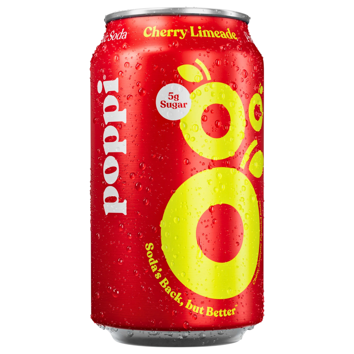 Poppi Cherry Limeade Prebiotic Soda - 12fl.oz (355ml) – Poppin Candy