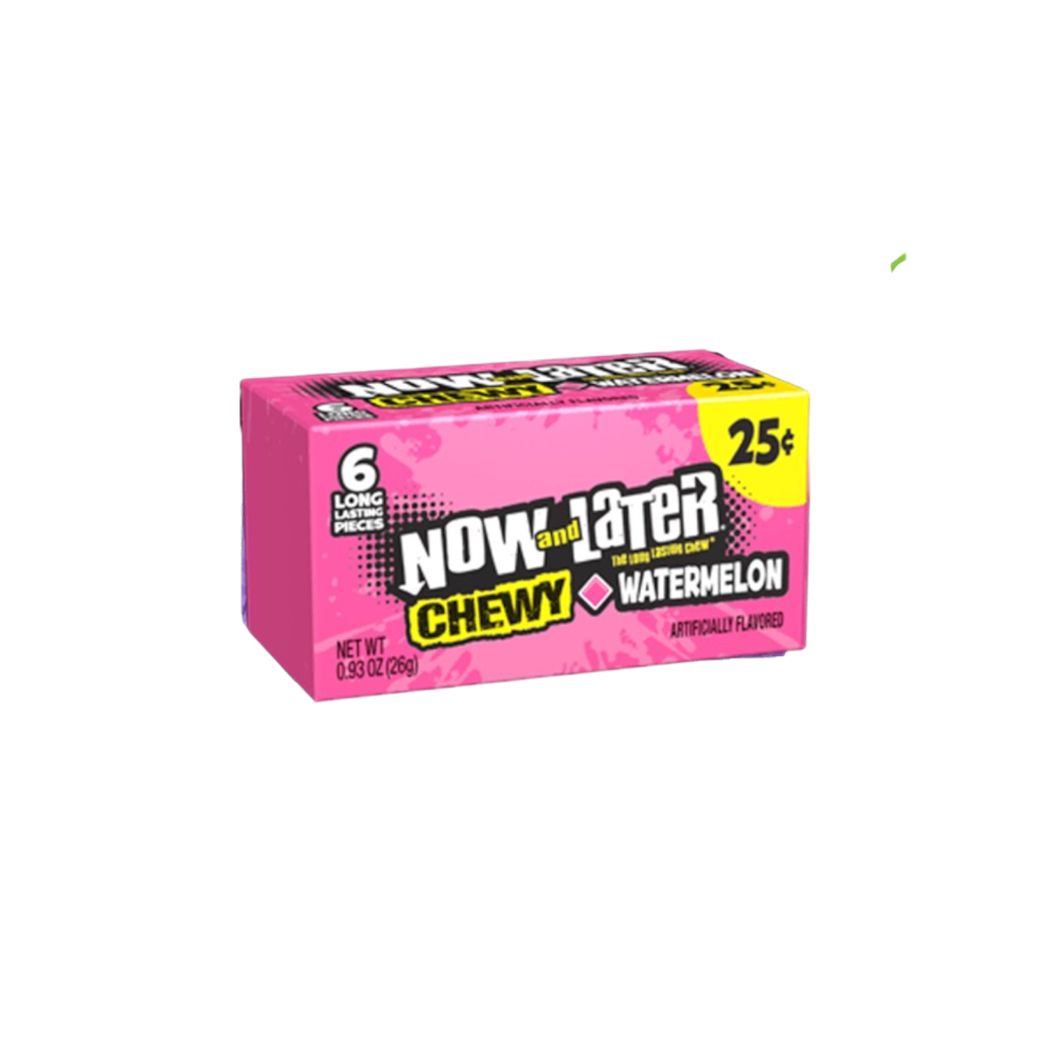 Now & Later 6 Piece Watermelon Candy - 0.93oz (26g)