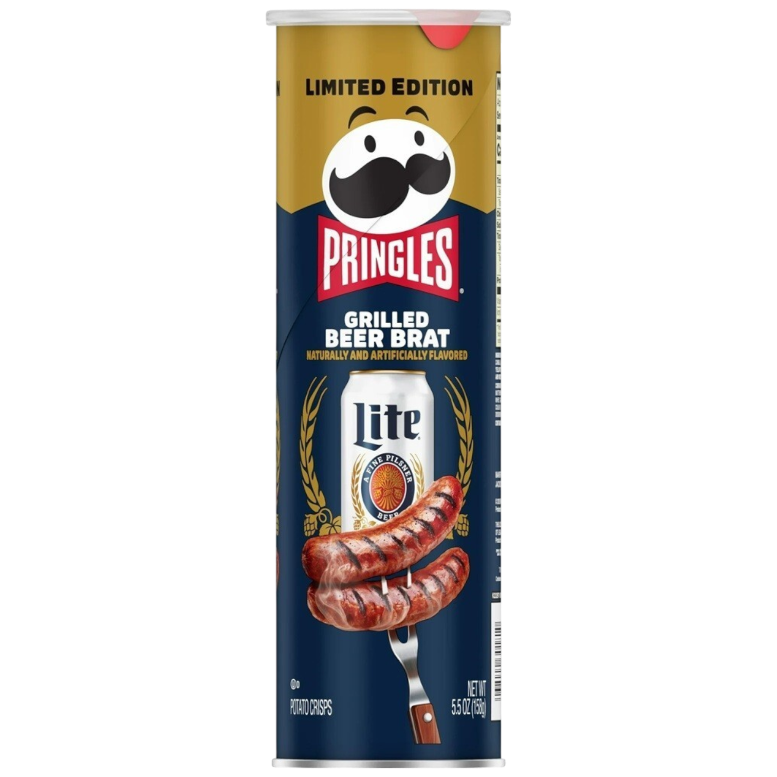 Pringles Grilled Beer Brat - 5.5oz (156g)