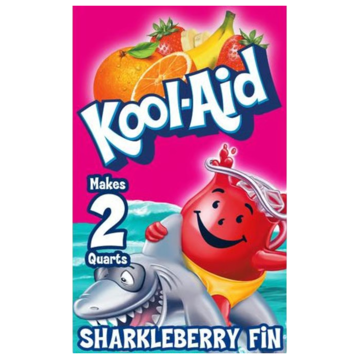 Kool Aid Sharkleberry Fin Unsweetened Drink Mix Sachet - 0.16oz (4.5g)