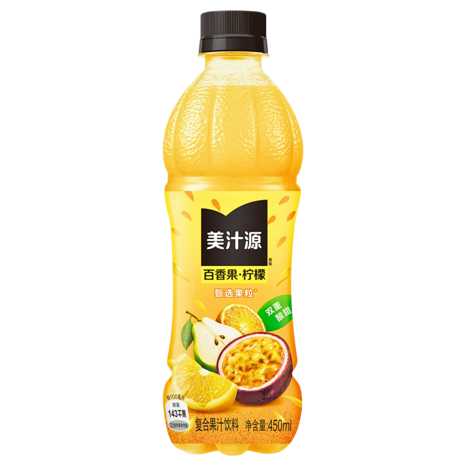 Minute Maid Passion Fruit & Lemon Flavoured Juice (China) - 15.2fl.oz (450ml)