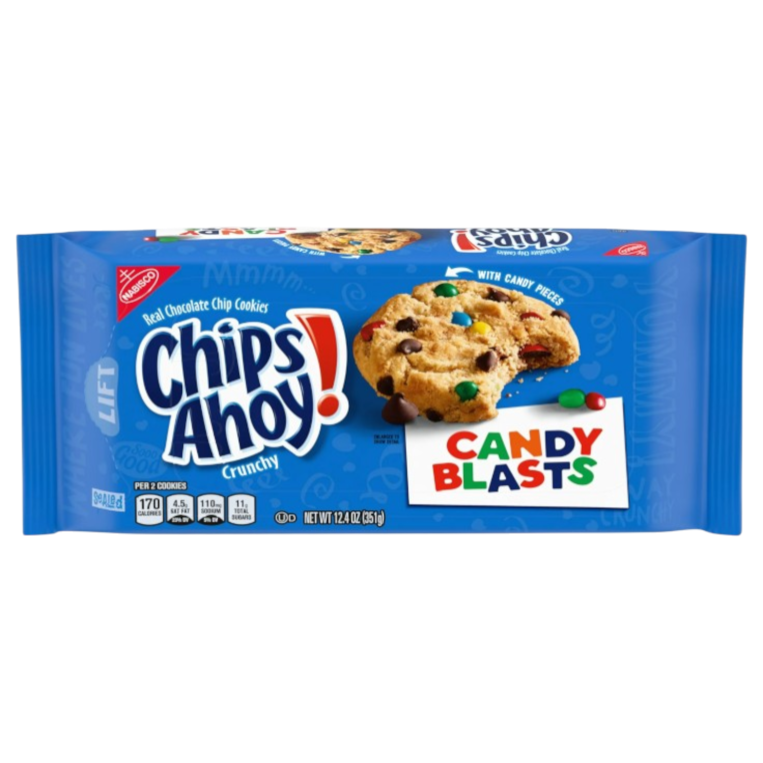 Chips Ahoy! Candy Blasts Cookies - 12.4oz (351g)