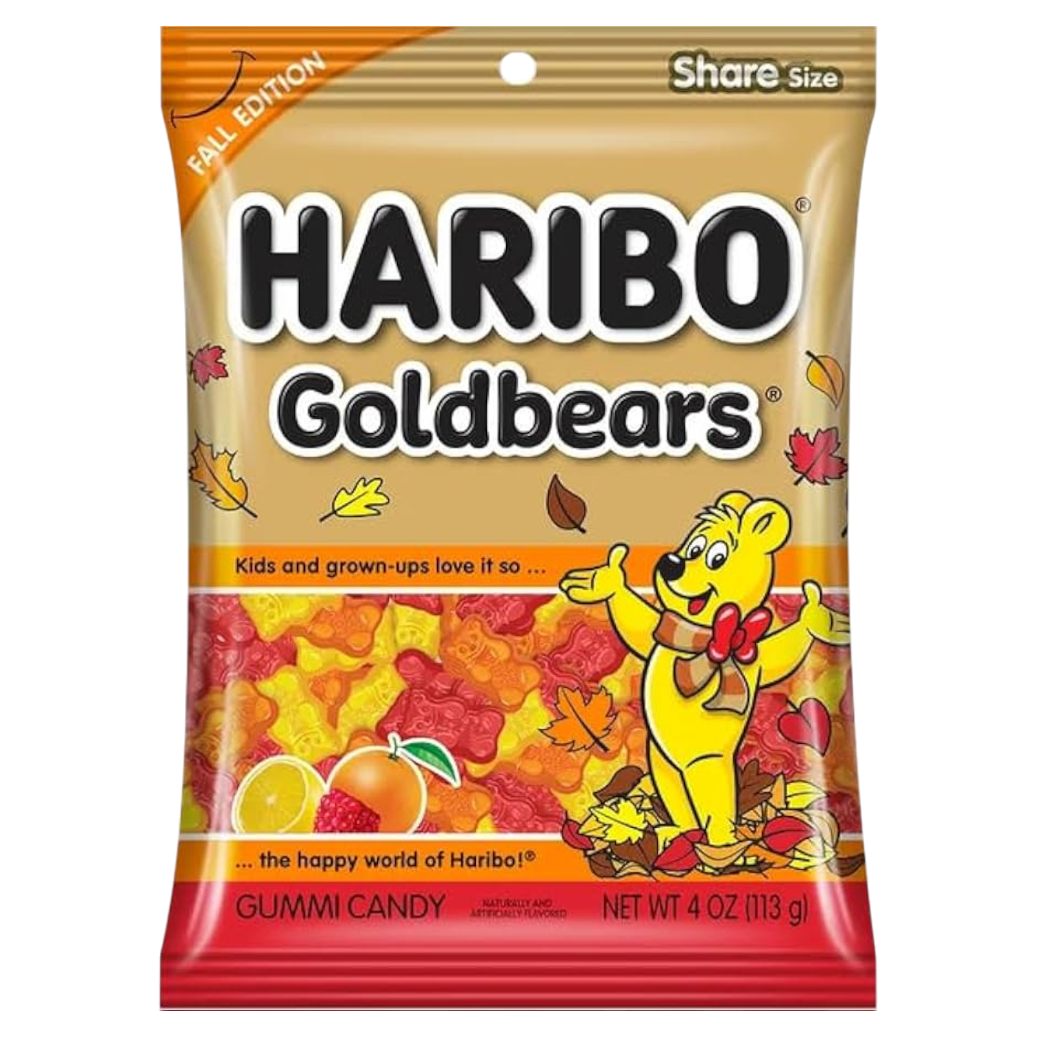 Haribo Autumn Goldbears (Fall Limited Edition) - 4oz (113g)