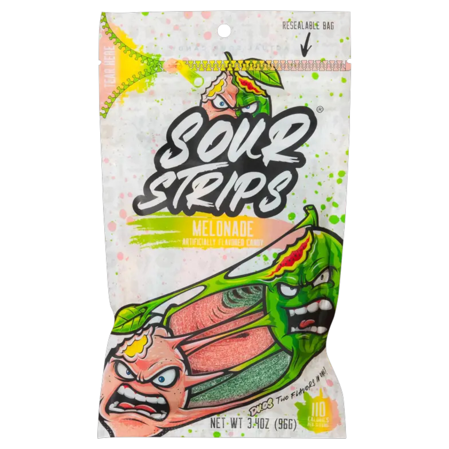 Sour Strips Duos Melonade Peg Bag - 3.4oz (96g)