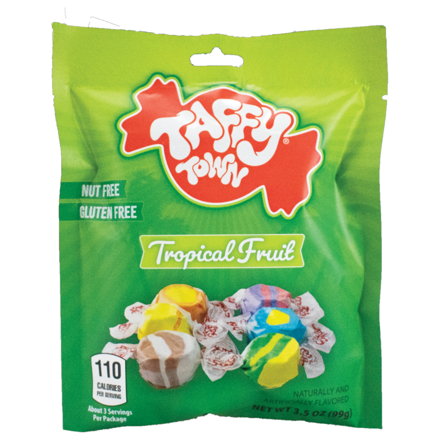 Taffy Town Tropical Fruits Salt Water Taffy - 3.5oz (99g)