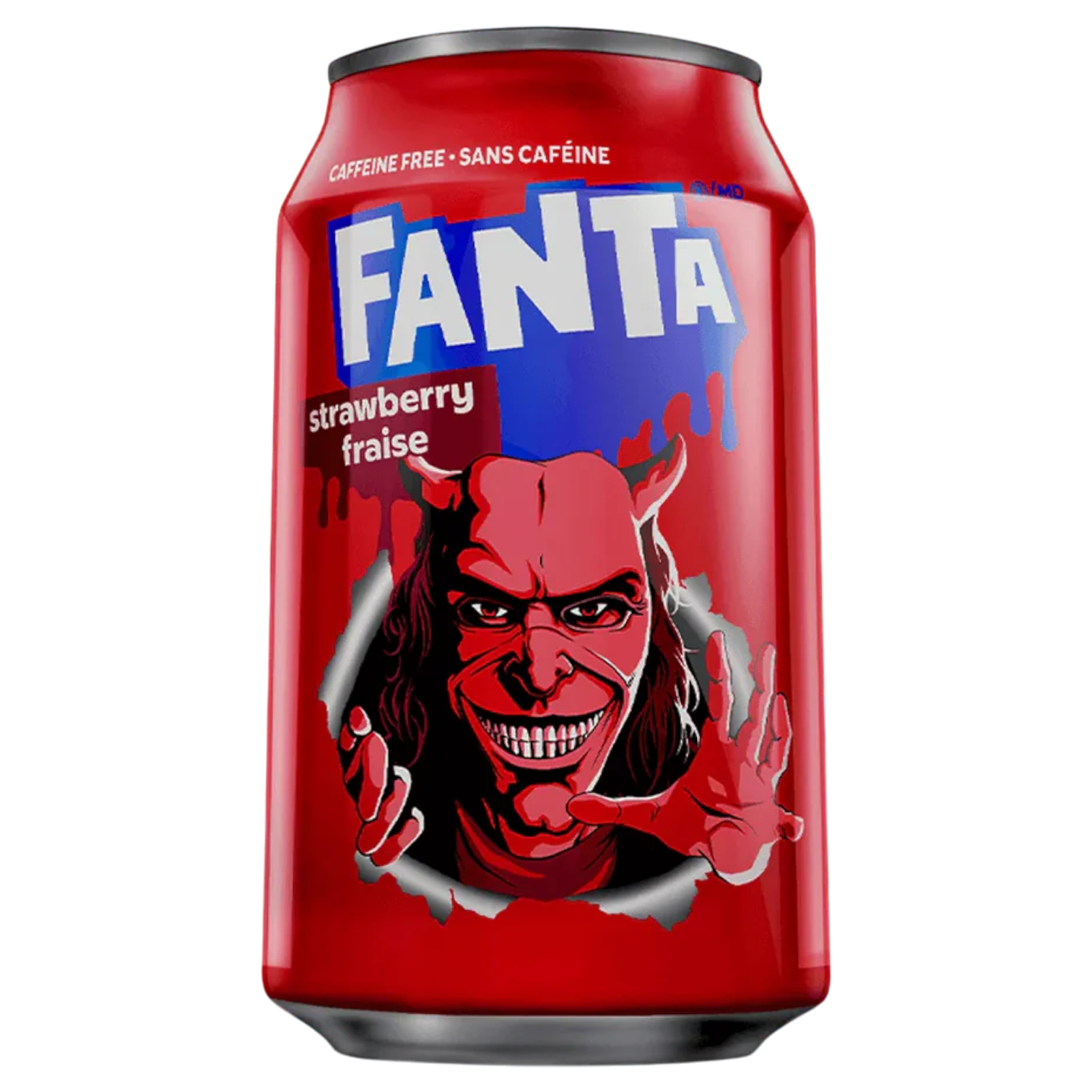 Fanta Strawberry The Grabber Halloween Edition - 12fl.oz (355ml)
