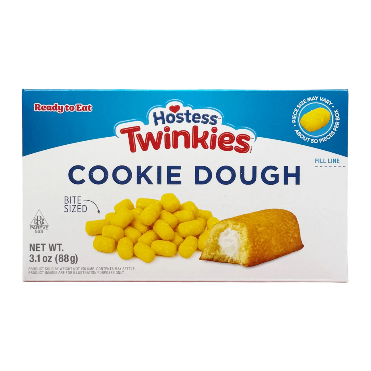 Hostess Twinkies Cookie Dough Bites Theatre Box - 3.1oz (88g