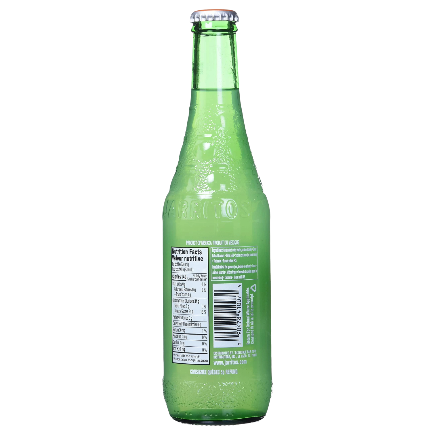 Jarritos Grapefruit Soda - 12.5fl.oz (370ml)