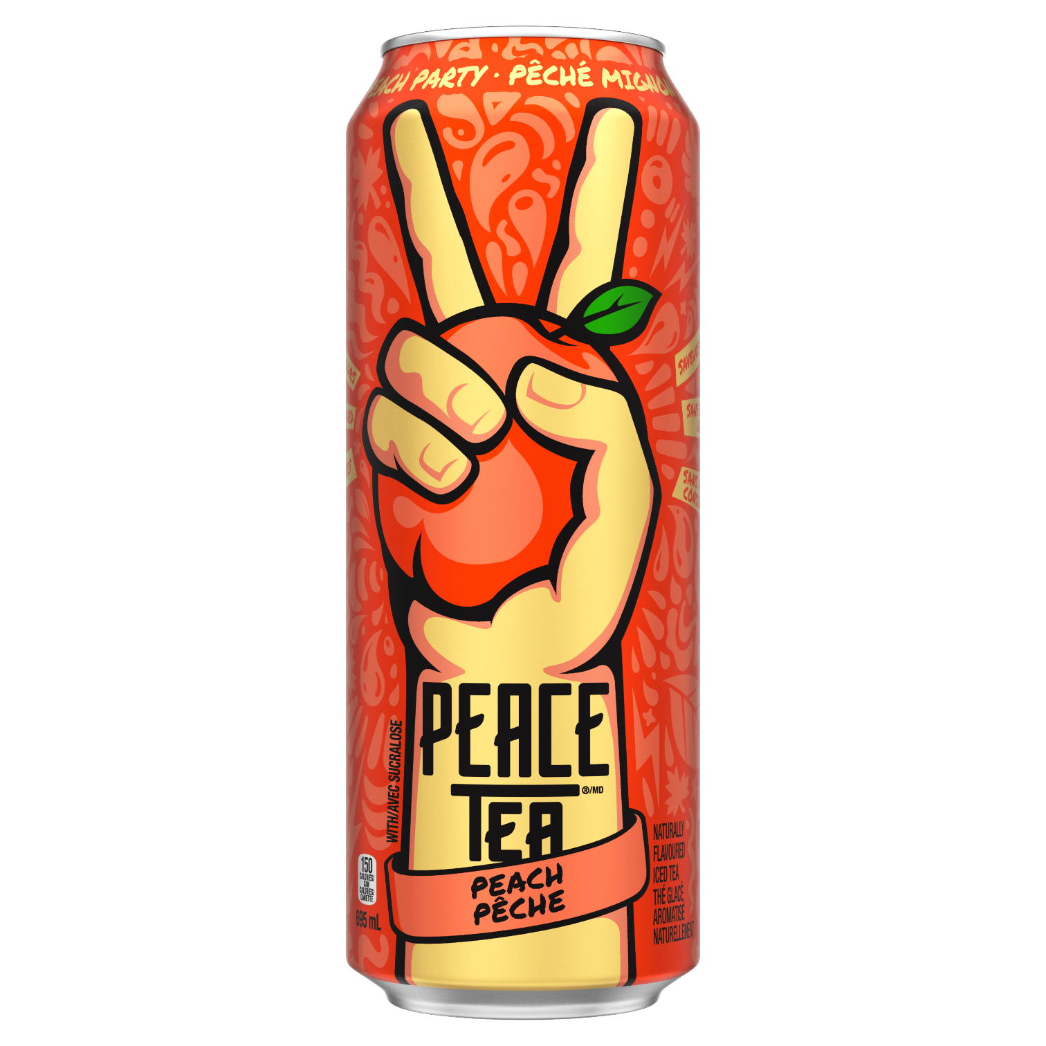 Peace Tea Peach Party - 23.5fl.oz (695ml)