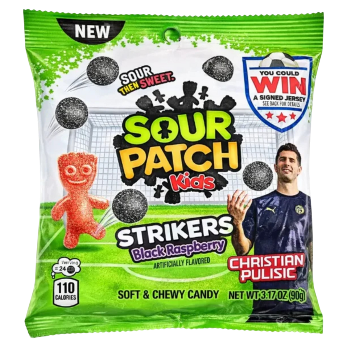 Sour Patch Kids Strikers Black Raspberry Limited Edition Peg Bag