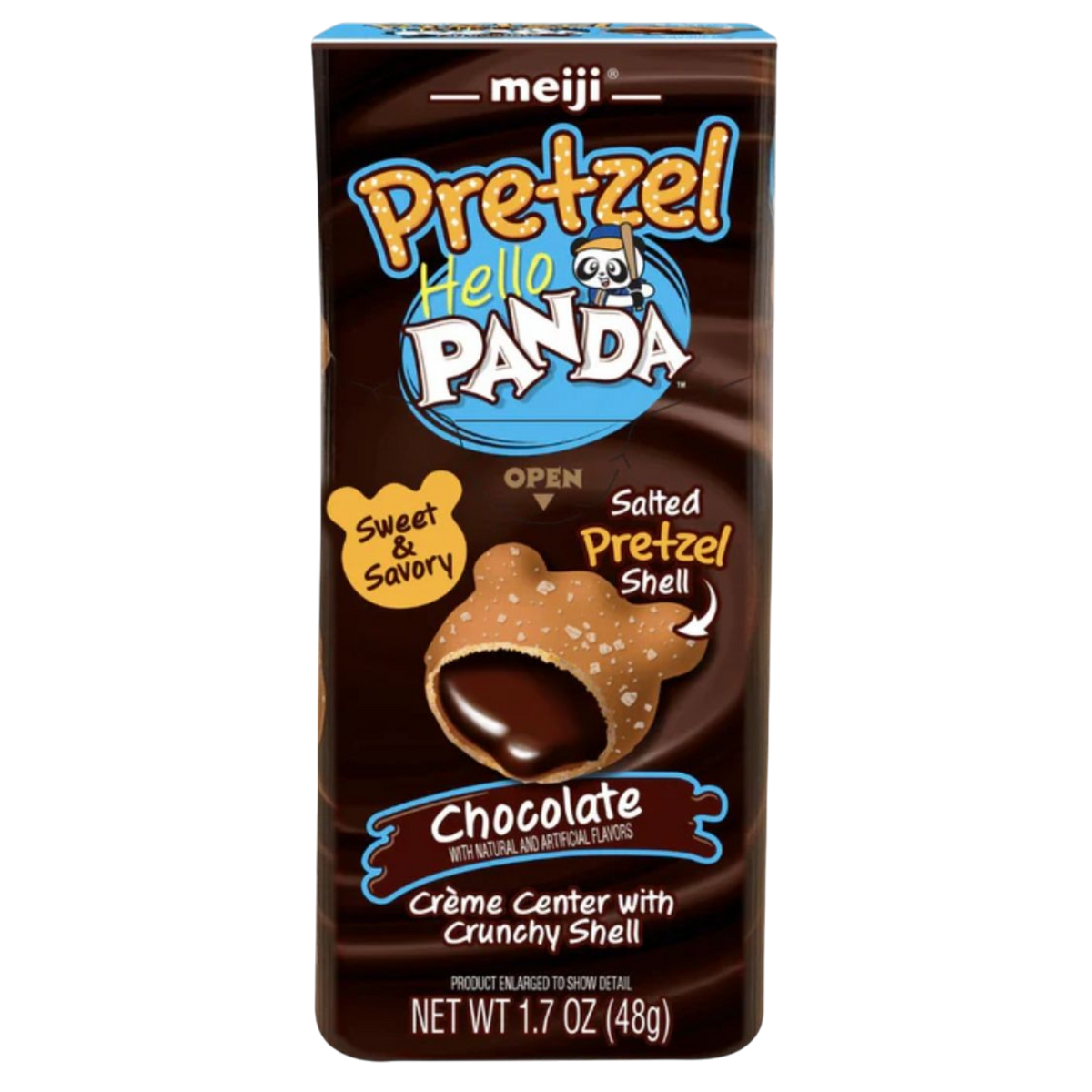 Hello Panda Pretzel Chocolate - 1.7oz (48g) – Poppin Candy
