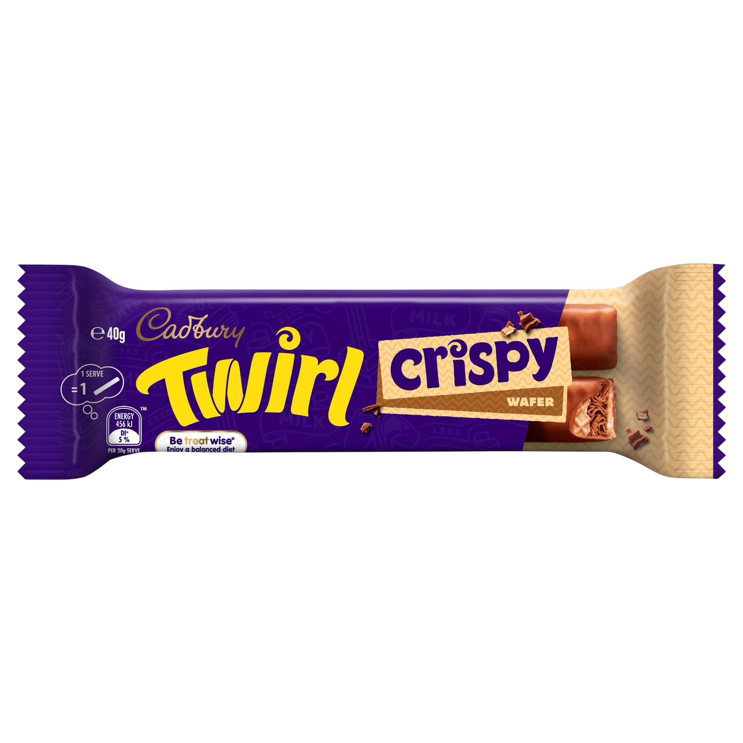 Cadbury Twirl Crispy Wafer - 1.41oz (40g)