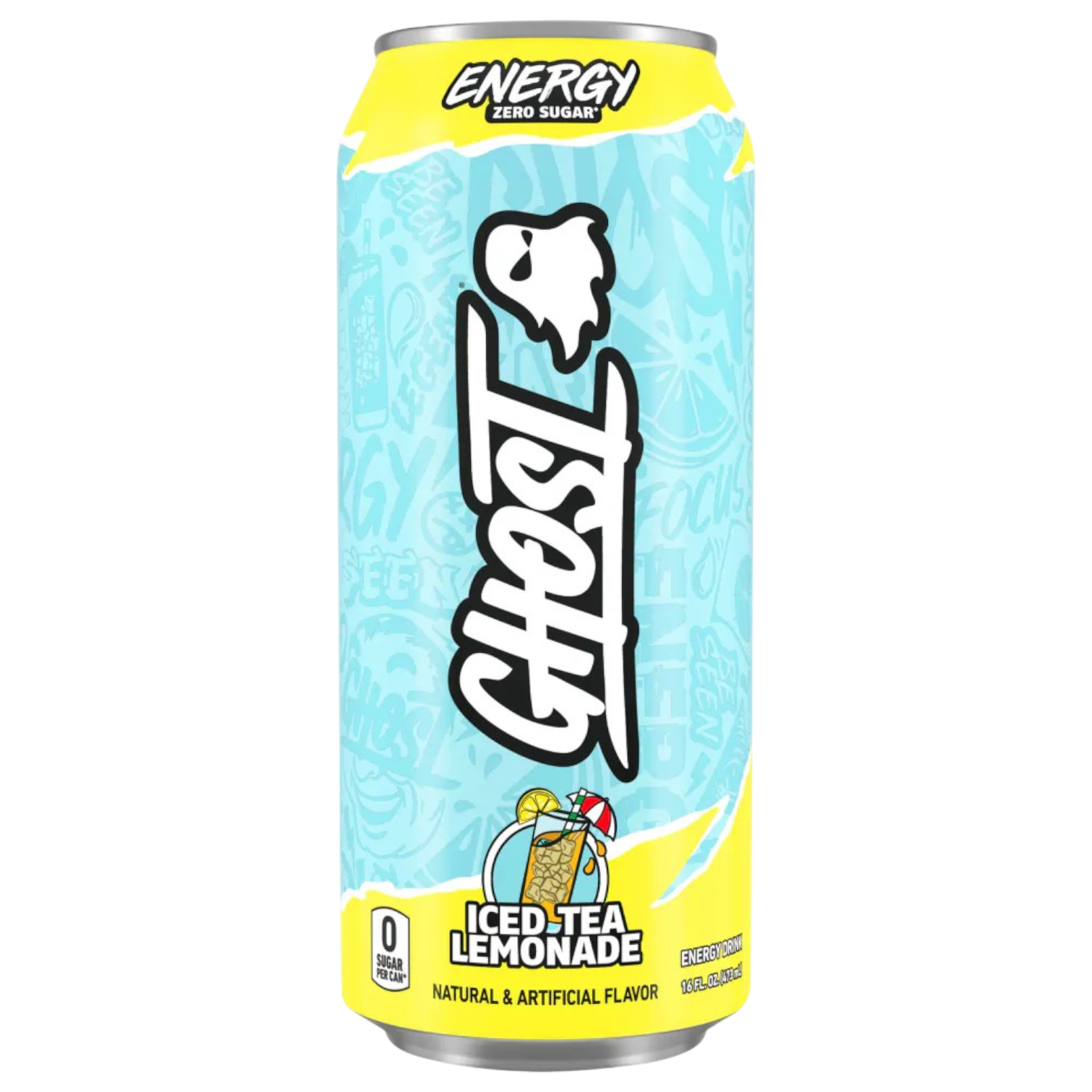 Ghost Energy Iced Tea Lemonade Zero Sugar - 16fl.oz (473ml)