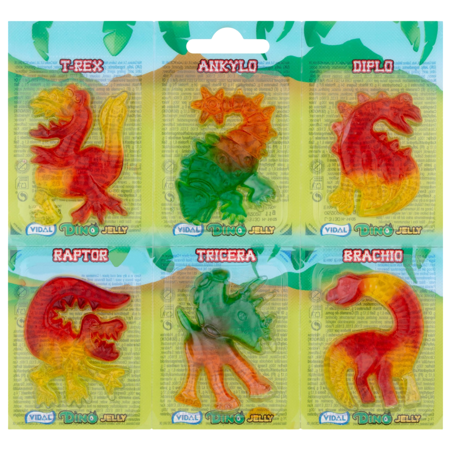 Vidal Dino Jelly - 0.3oz (11g)