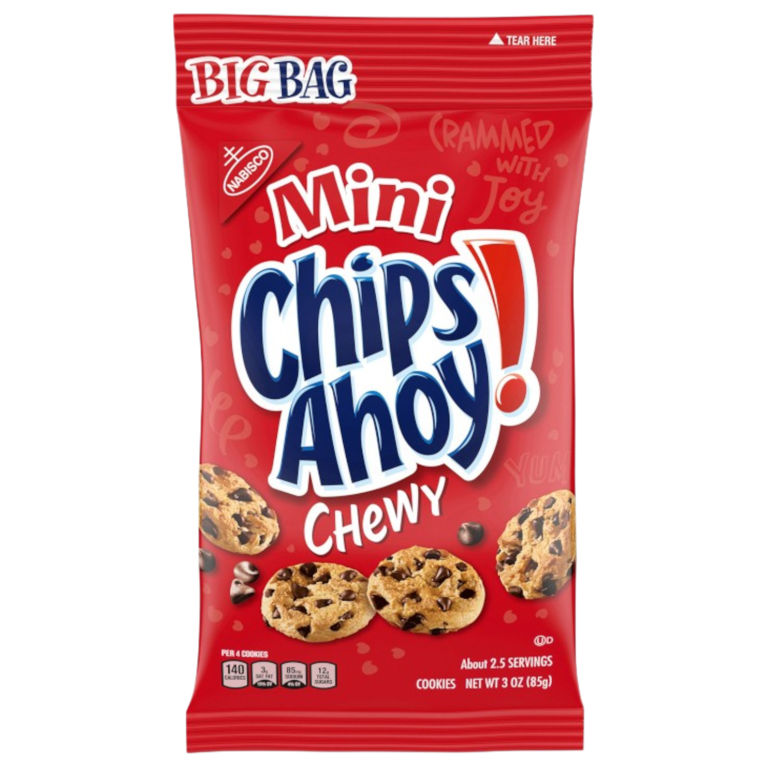 Chips Ahoy! Chewy Minis BIG BAG - 3oz (85g)
