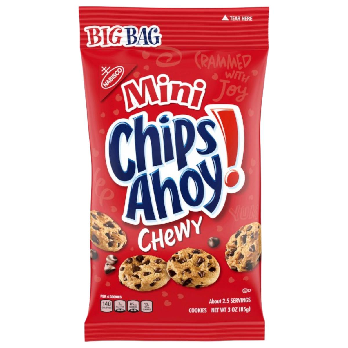 Chips Ahoy! Chewy Minis BIG BAG - 3oz (85g) – Poppin Candy