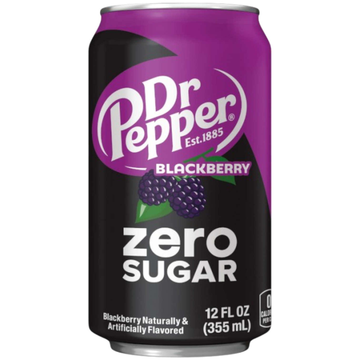 Dr Pepper Blackberry Zero Sugar - 12fl.oz (355ml)