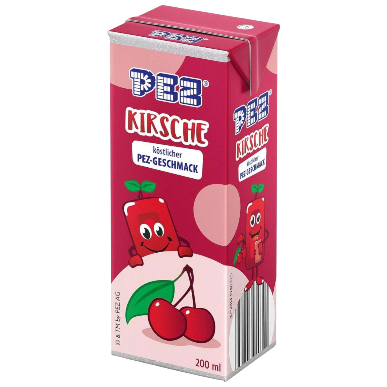 PEZ Cherry Flavoured Drink - 6.76fl.oz (200ml)
