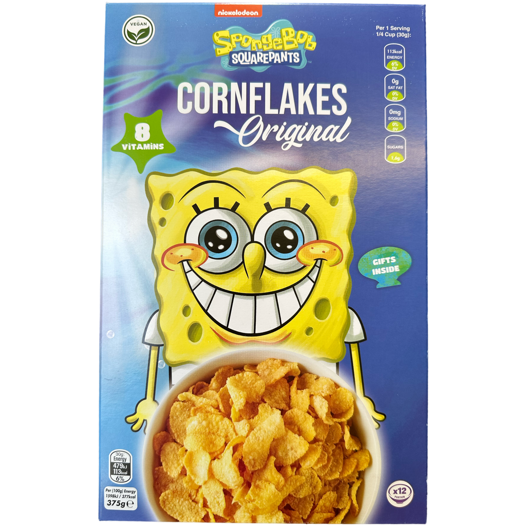 SpongeBob SquarePants Cornflakes Cereal (Middle East) - 13.2oz (375g)