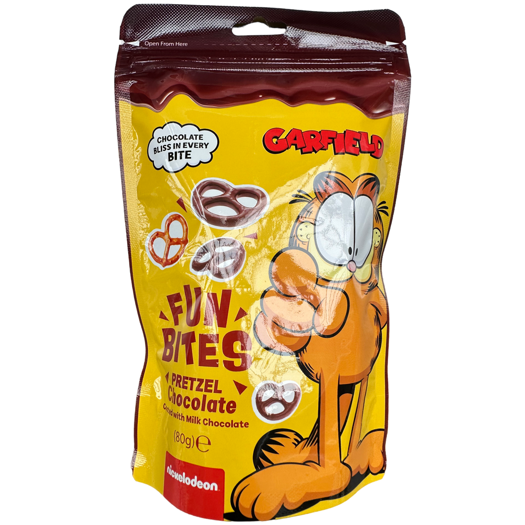 Garfield Fun Bites Pretzel Chocolate (Middle East) - 2.8oz (80g)