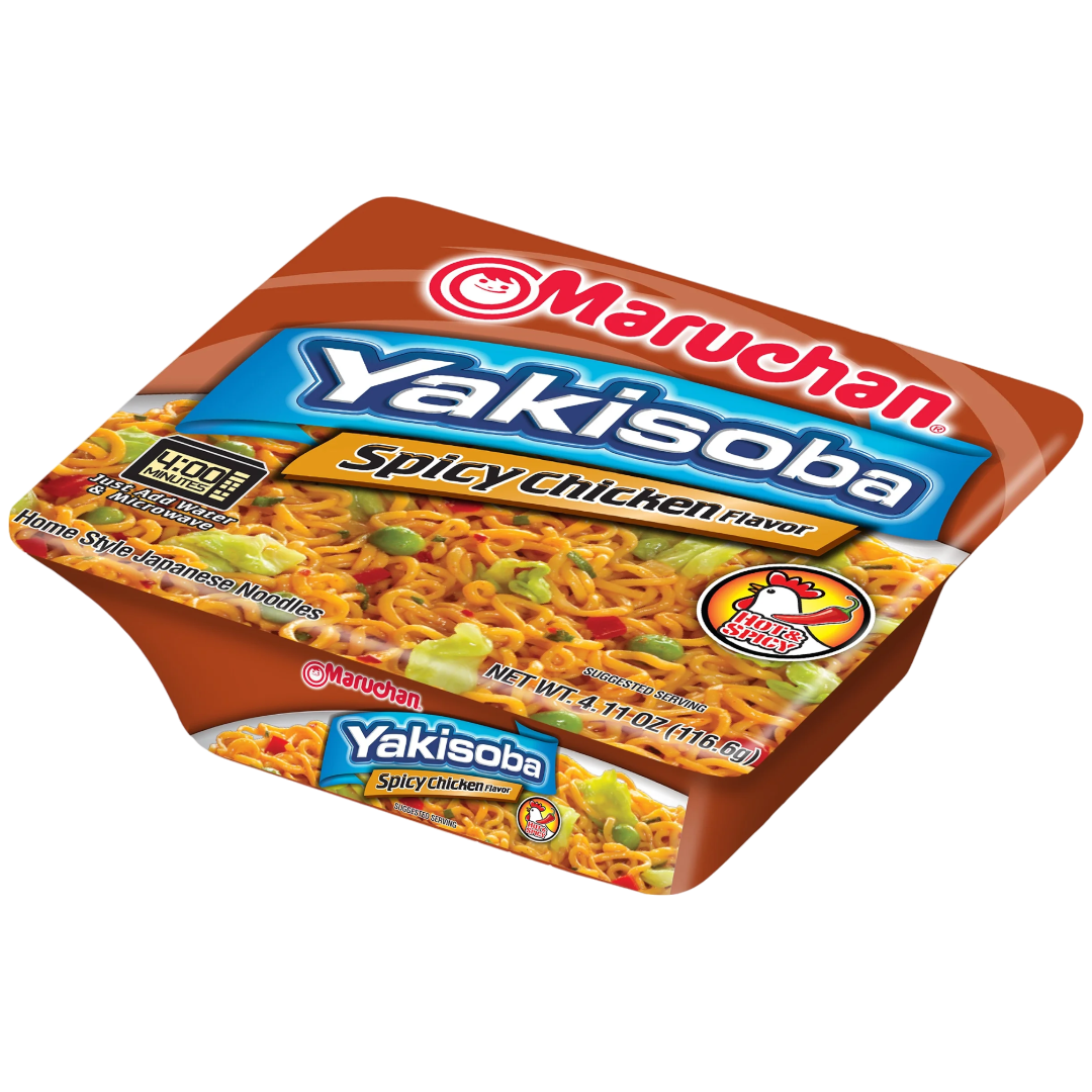 Maruchan Yakisoba Spicy Chicken Noodles - 4.11oz (116.6g)