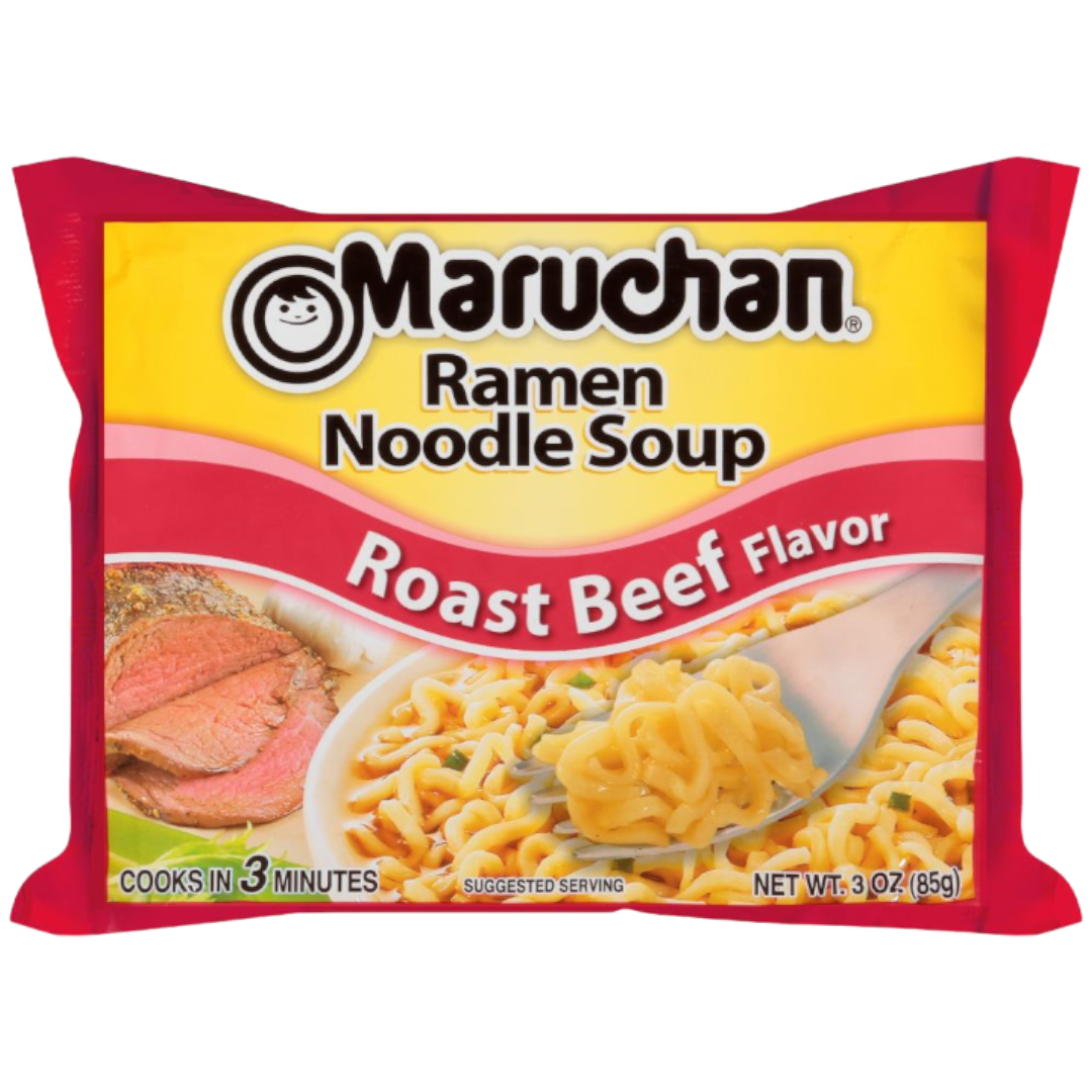 Maruchan Roast Beef Flavour Ramen Noodles - 3oz (85g)