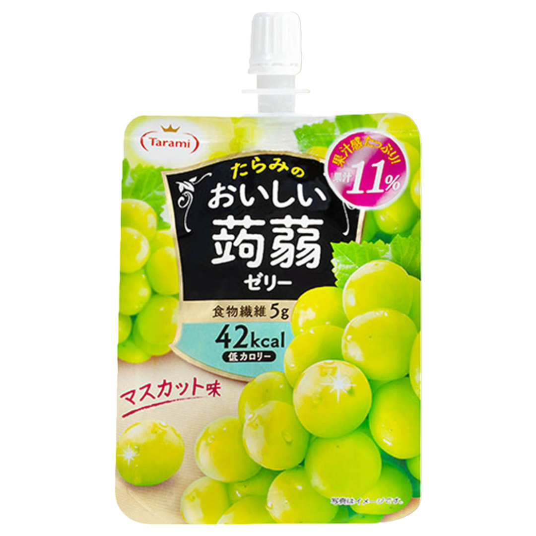 Tarami Konjac Jelly Muscat Flavour - 5.2oz (150g)