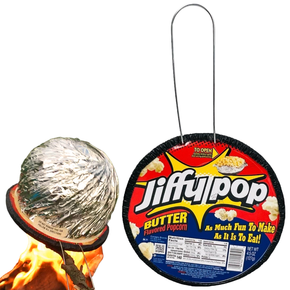 Jiffy Pop PopYourOwn Butter Popcorn 4.5oz (127g) Poppin Candy
