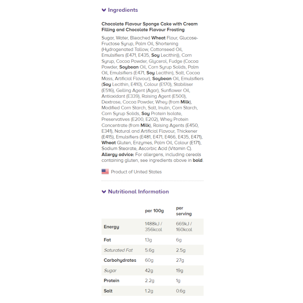 Hostess Chocolate Cupcakes