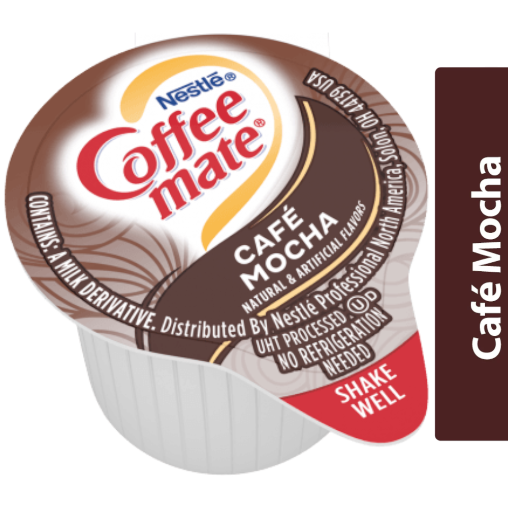 Coffee-Mate Café Mocha Liquid Creamer Singles - 0.375fl.oz (11ml)