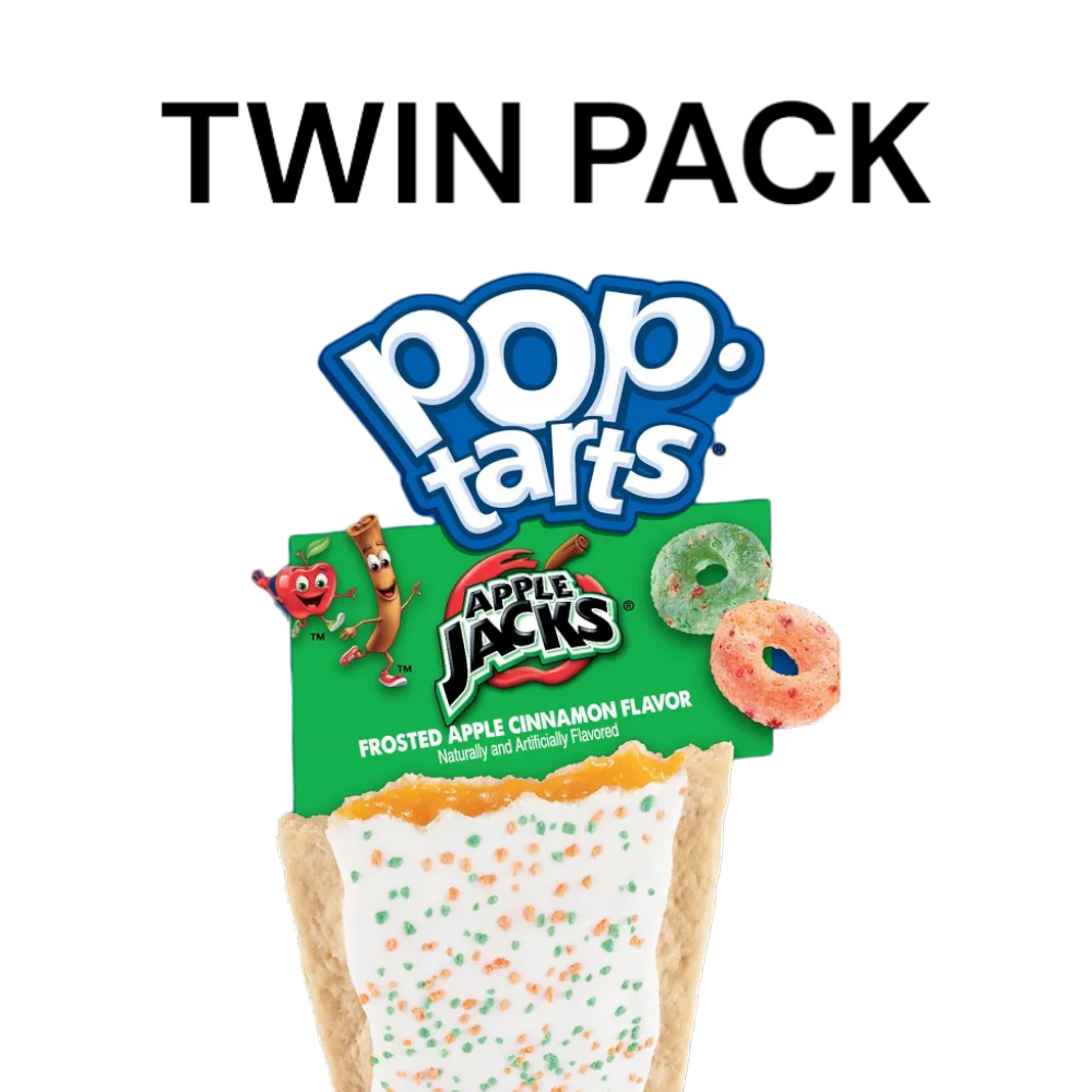 Pop Tarts Apple Jacks Frosted Apple Cinnamon Poppin Candy