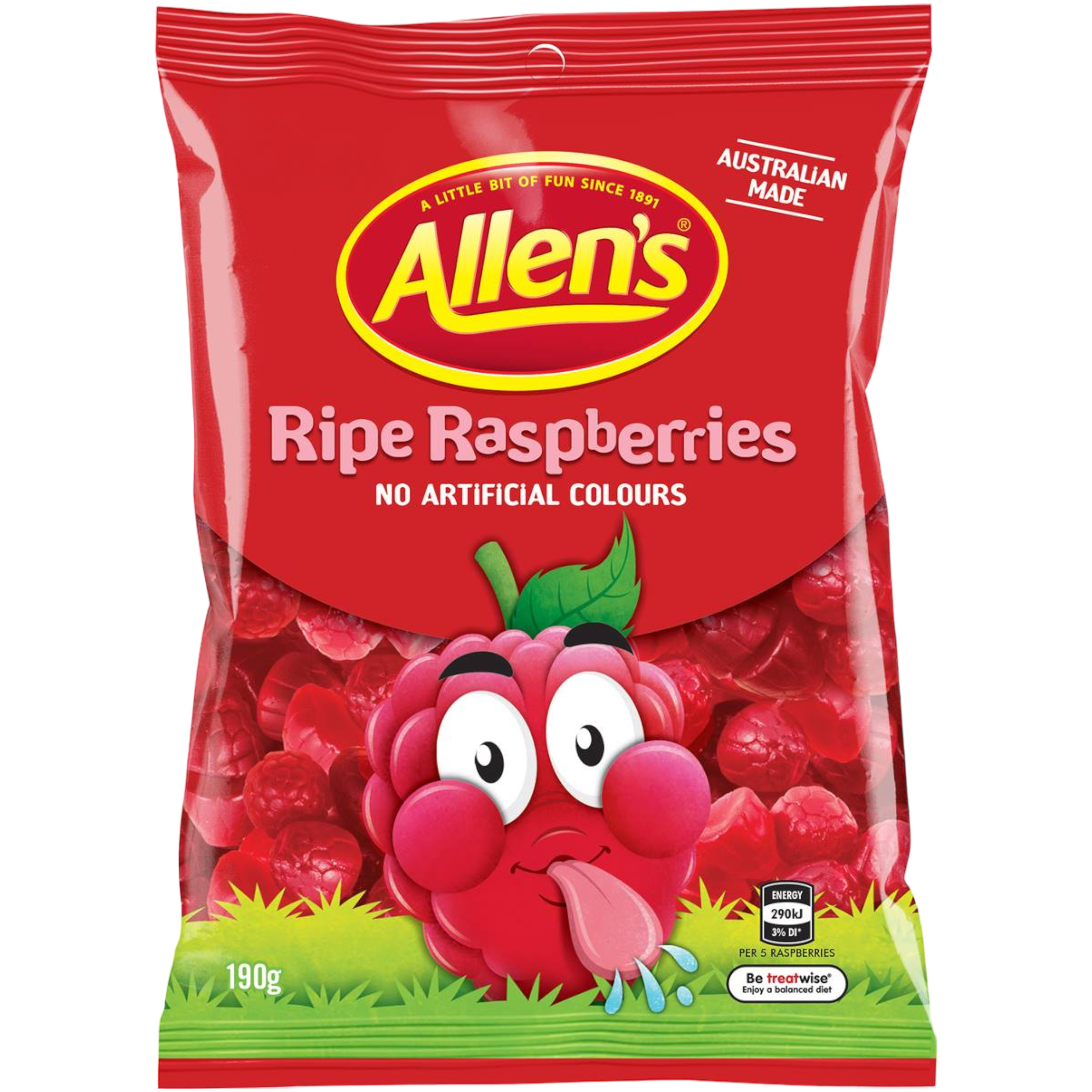 Allen's Ripe Raspberries (Australia) - 6.7oz (190g)
