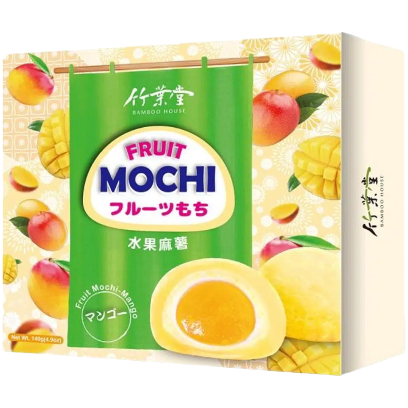 Bamboo House Fruit Mochi Mango - 4.9oz (140g)