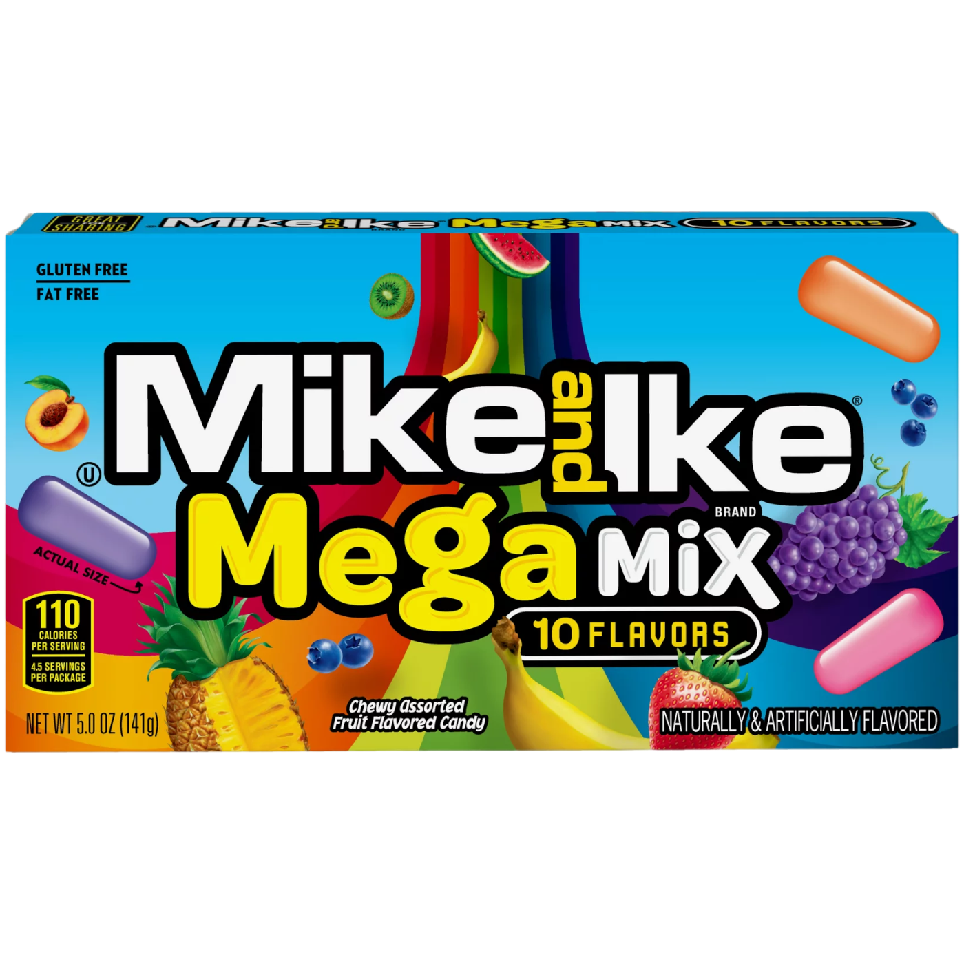 Mike & Ike Mega Mix Theatre Box - 4.2oz (120g)
